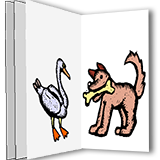 Wordless book example